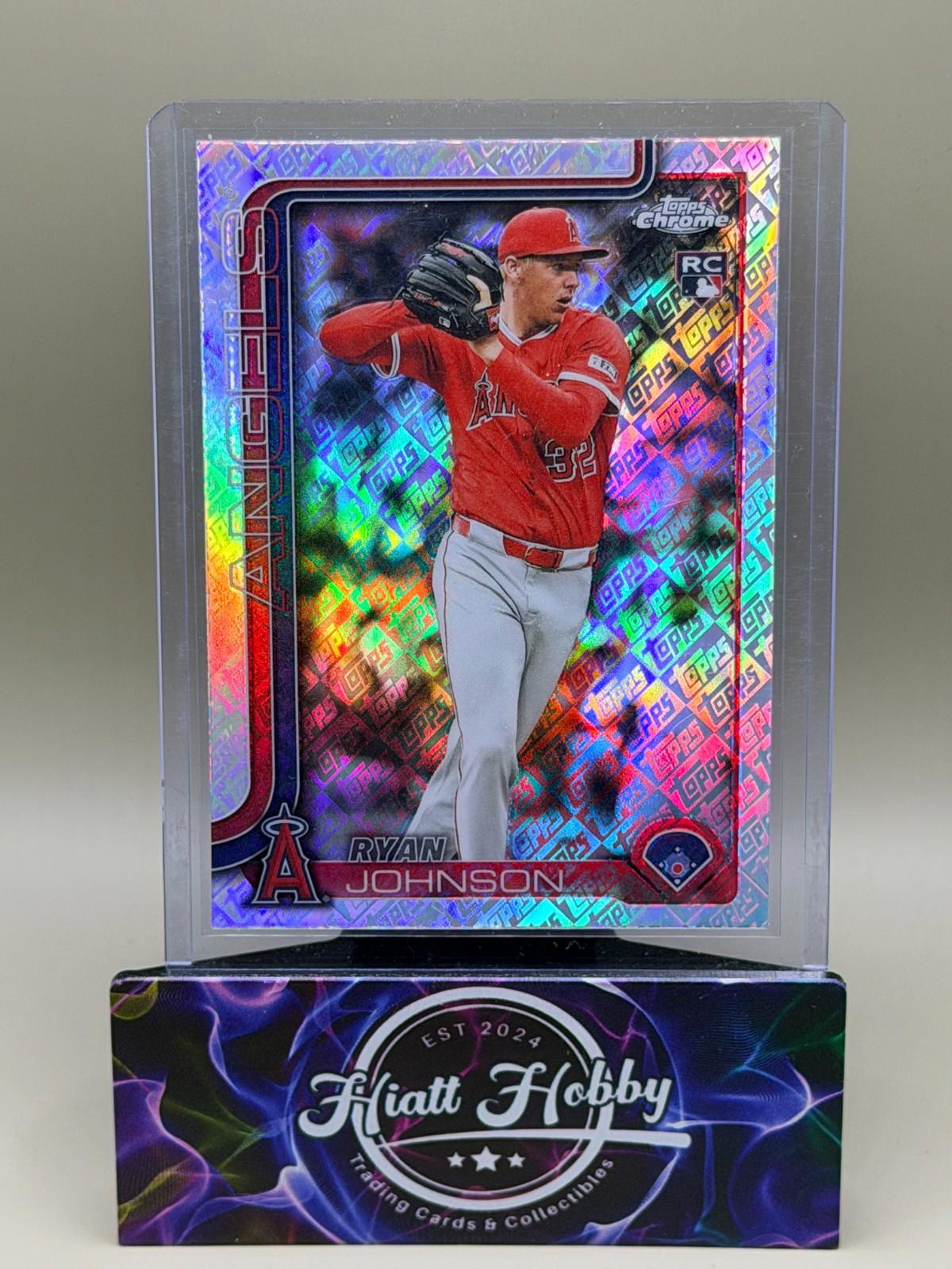 2025 Topps Chrome Update - Ryan Johnson #USC116 - Fanatics Logo Refractor (RC)