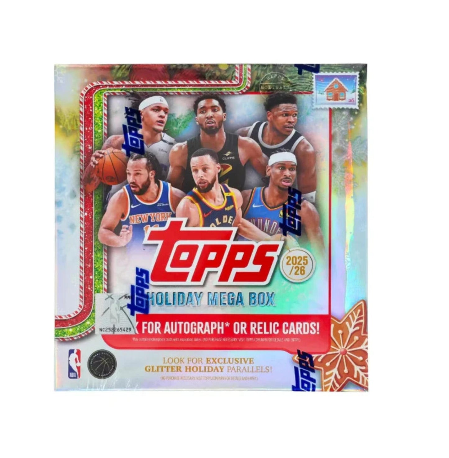 2025-26 Topps Holiday Basketball Making the Nice List - Complete your set.