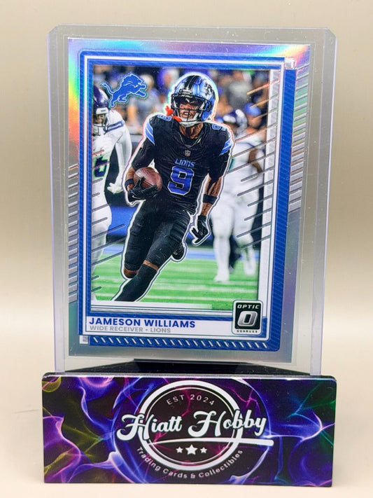 2025 Panini Donruss Optic - #10 Jameson Williams - Holo Prizm
