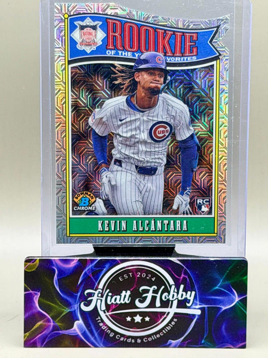 2025 Bowman Chrome - Kevin Alcantara #ROY-15 - ROY Favorite Mojo Refractor (RC)