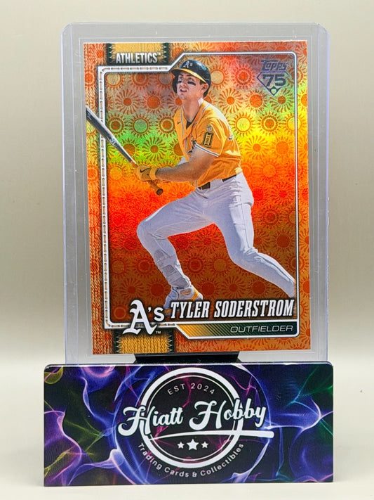 2026 Topps Series Two - #564 Tyler Soderstrom - Holiday Sun Foil
