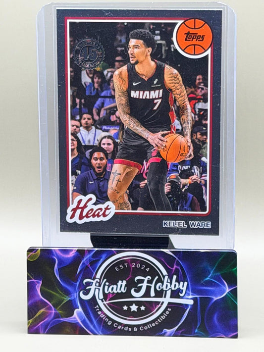 2025-26 Topps Basketball - Kel'el Ware #80BK-27 - 45th Anniversary