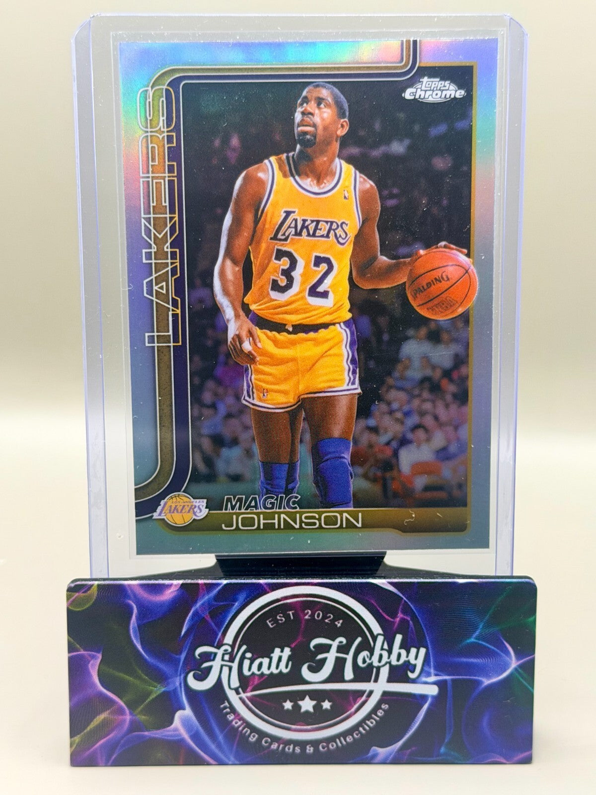 2025-26 Topps Chrome Update - #149 Magic Johnson - Refractor