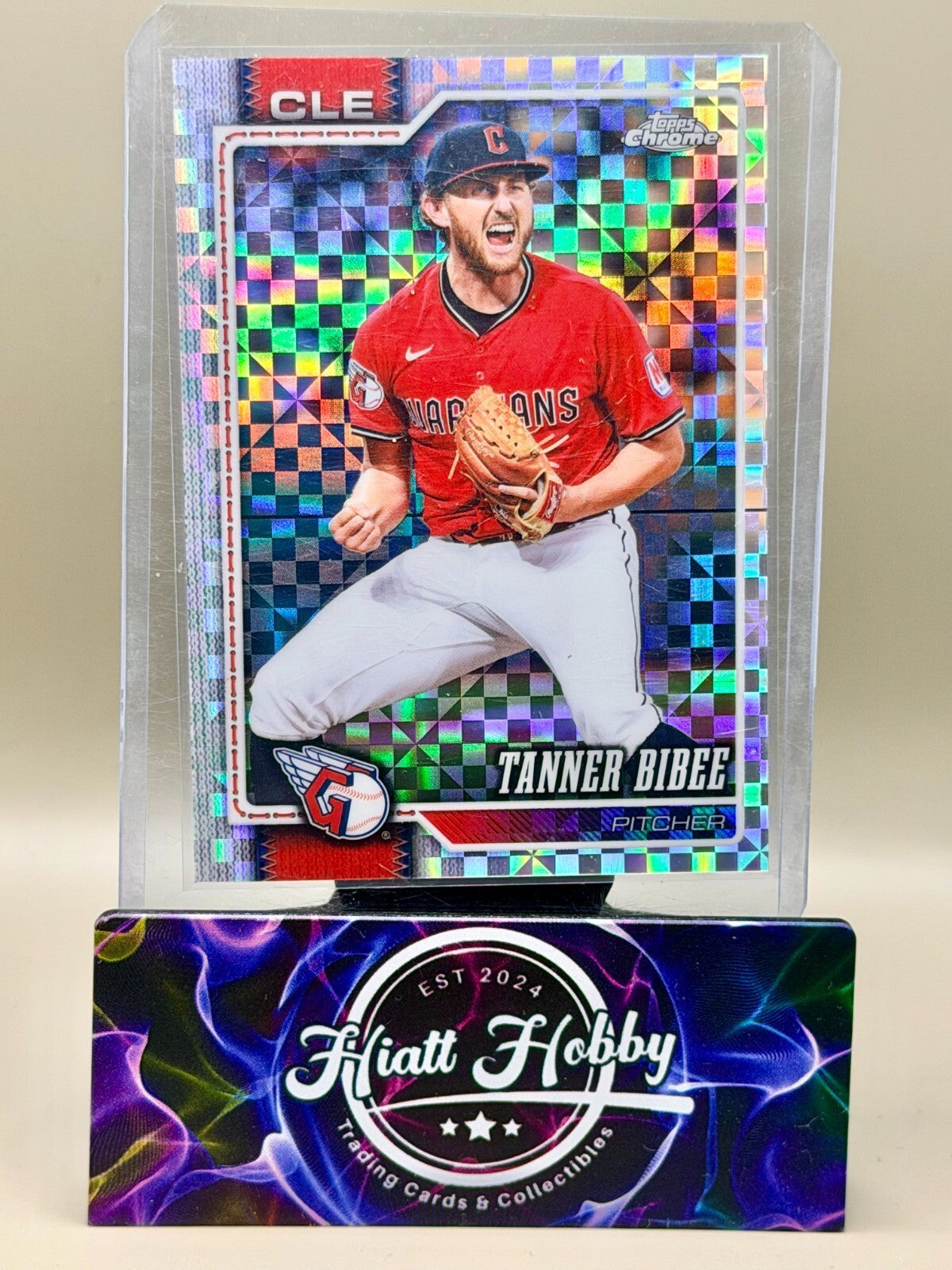 2026 Topps Chrome - #89 Tanner Bibee - X-Fractor