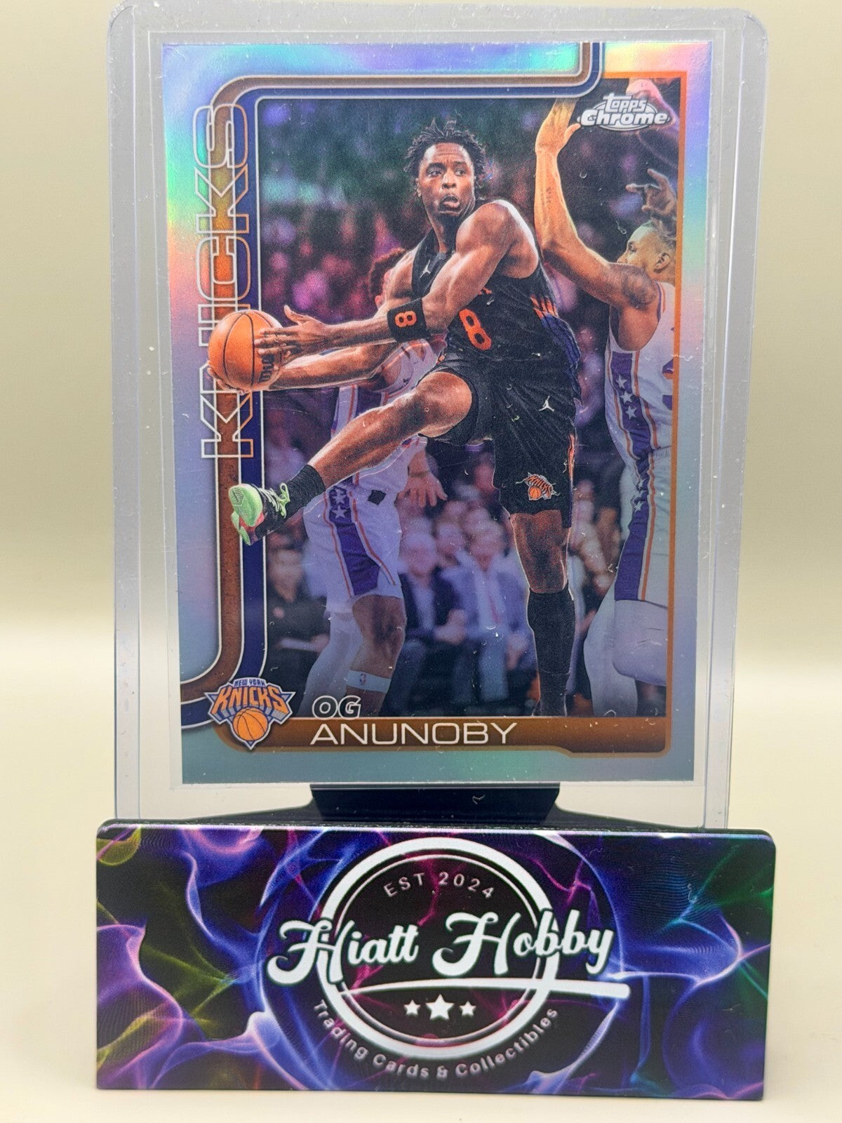 2025-26 Topps Chrome Update - #43 OG Anunoby - Refractor