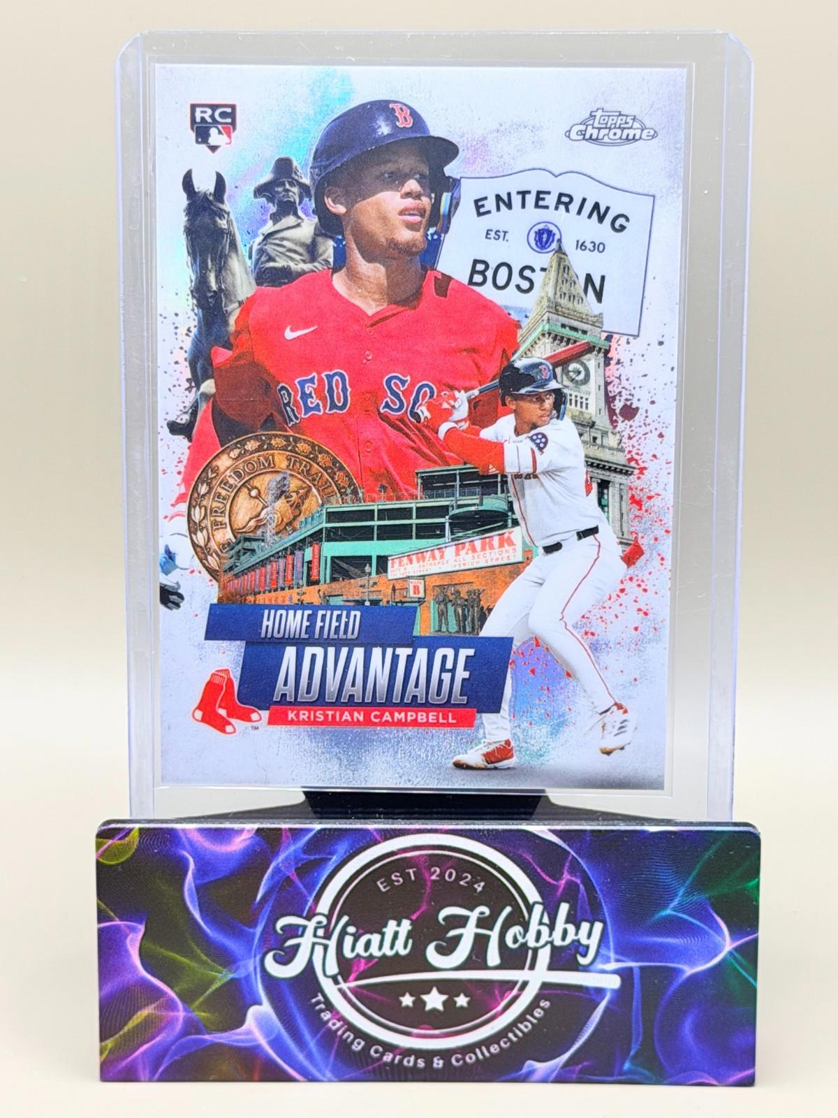 2025 Topps Chrome Update - Kristian Campbell #HA-43 - Home Field Advantage