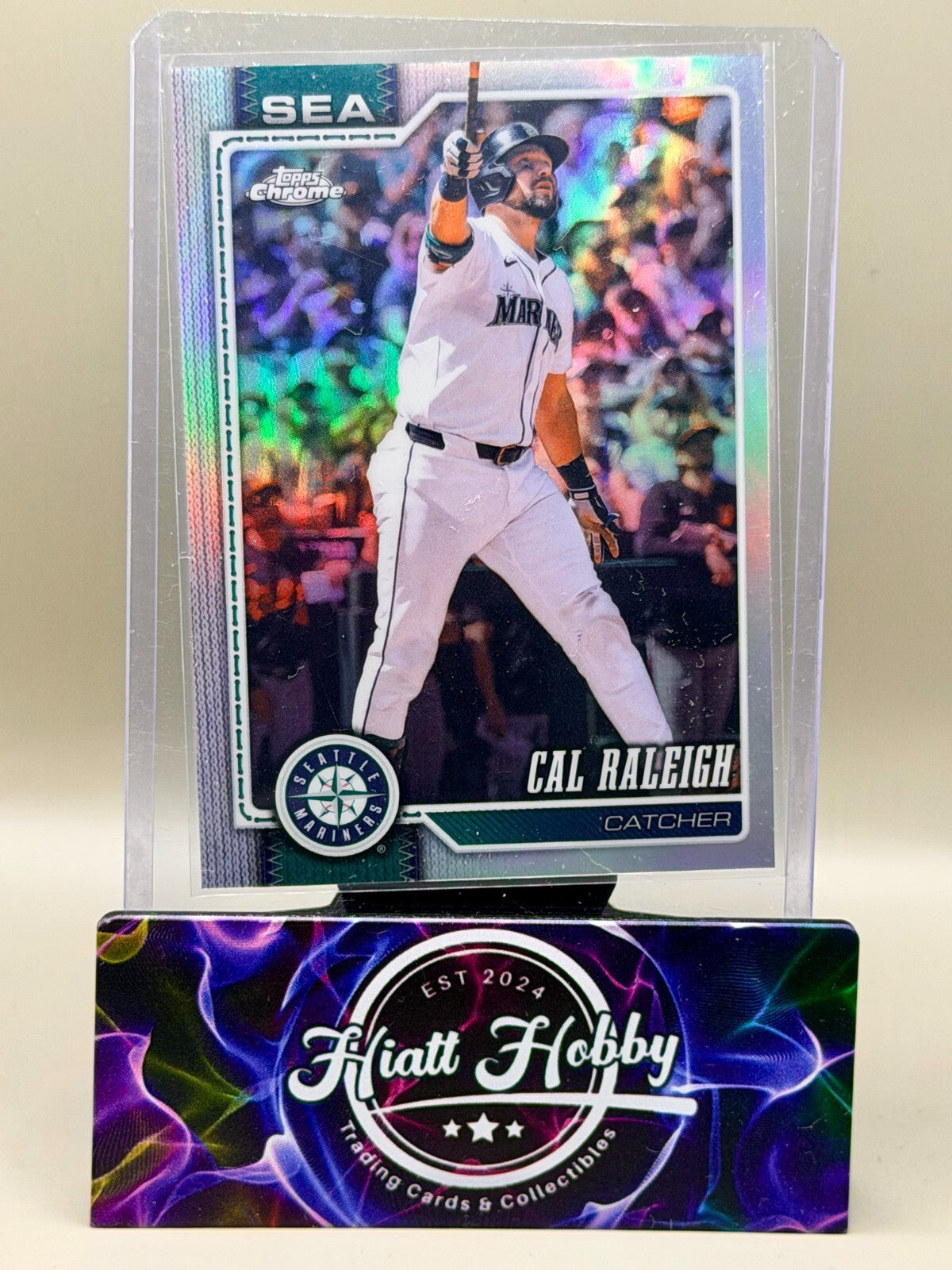 2026 Topps Chrome - #9 Cal Raleigh - Refractor