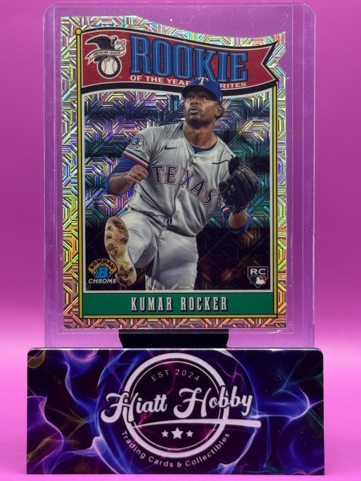 2025 Bowman Chrome - Kumar Rocker #ROY-5 - ROY Favorites - Mojo