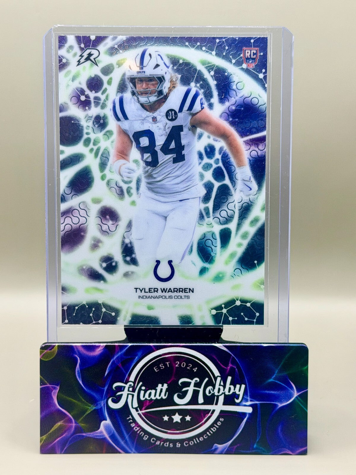 2025 Topps Resurgence - #PT-13 Tyler Warren - Protonyx (RC)