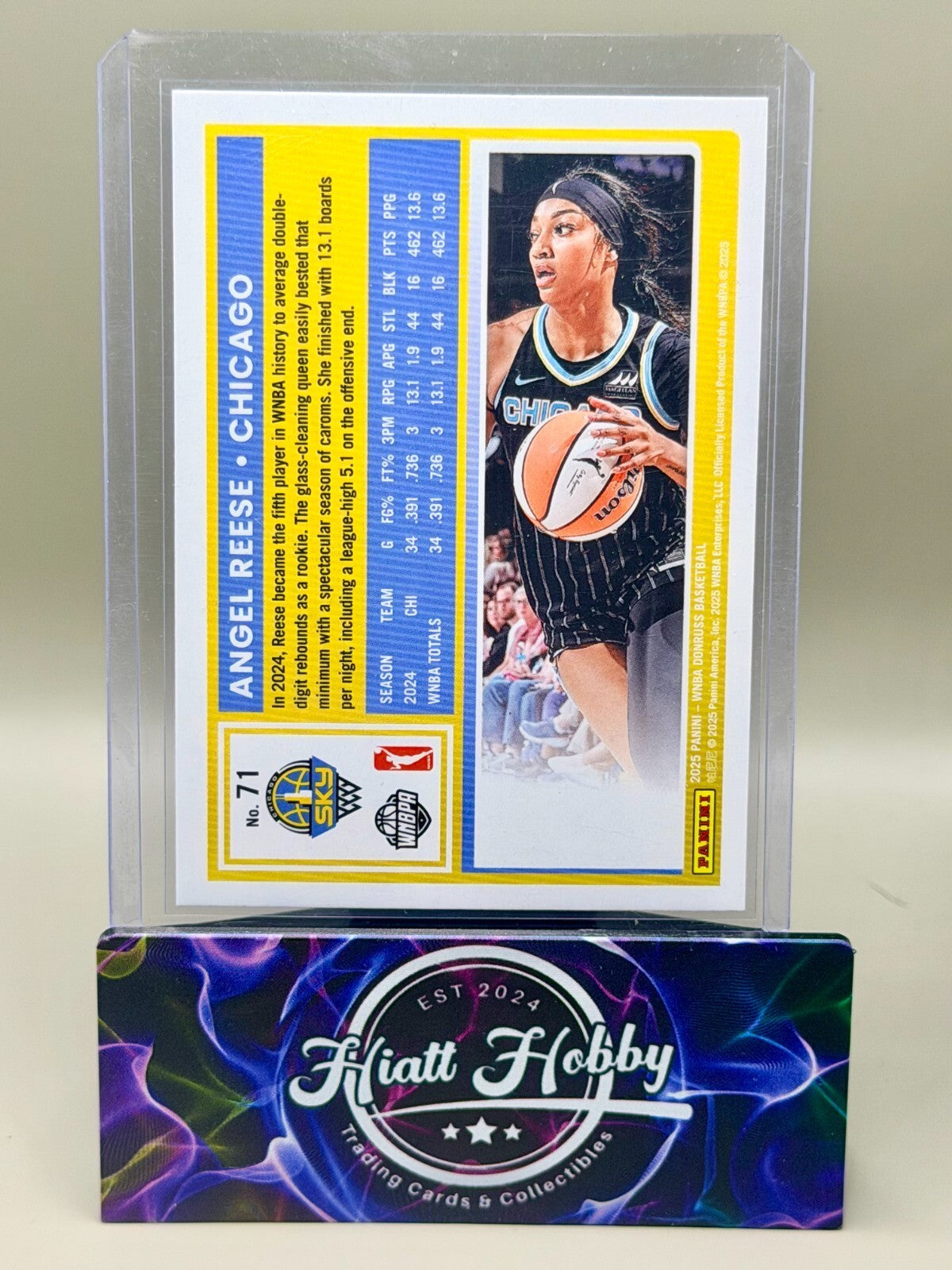 2025 Panini Donruss WNBA - #71 Angel Reese - Holo